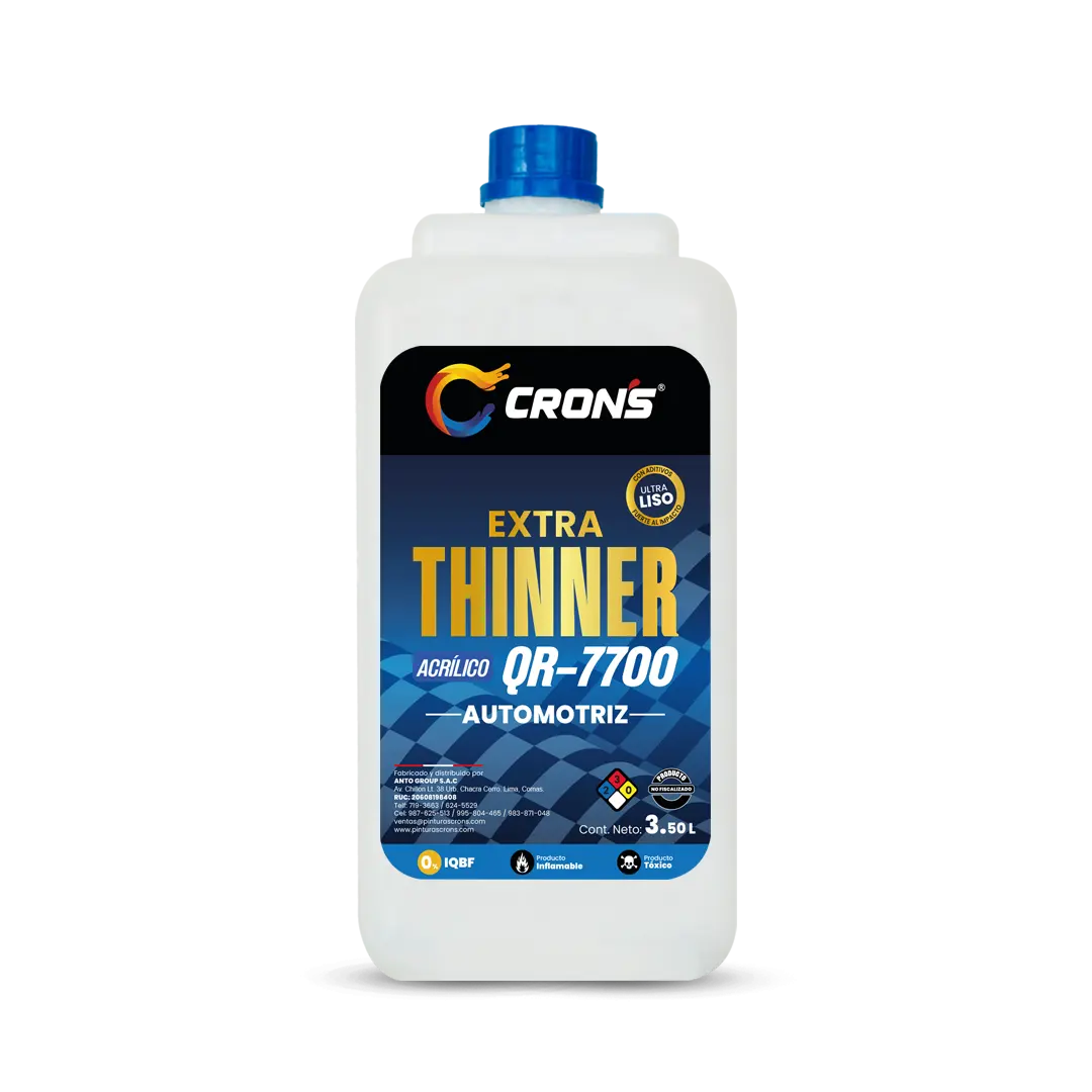 Pintura Extra Thinner QR-7700 Crons - Pinturas Crons