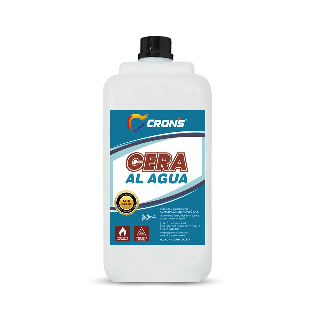 Cera al agua