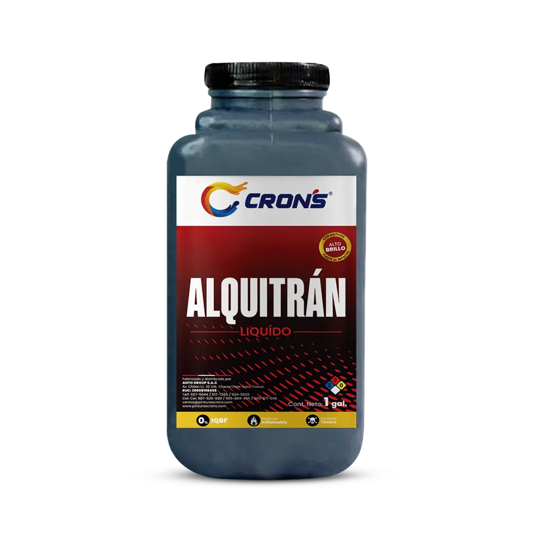 Pintura Disolvente Alquitrán Crons - Pinturas Crons
